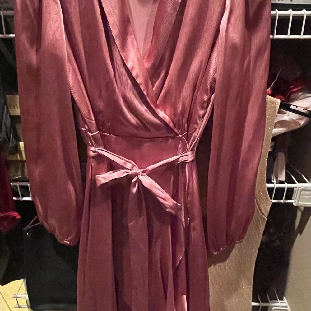Maison Tara Mauve Midi Dress